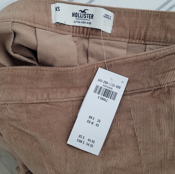 Hollister Pleated Skirt (Brown) - Picture 4 of 4